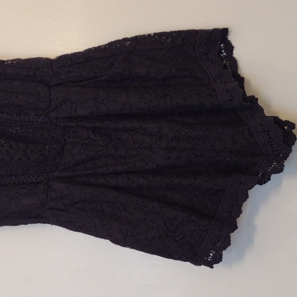 Xhilaration Black Lace Romper size XS - Picture 6 of 16